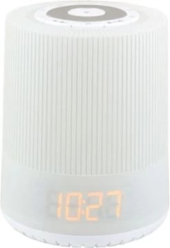 Soundmaster UKW-PLL Uhrenradio Mit Farbigen LED Nachtlicht