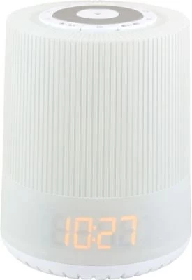 Soundmaster UKW-PLL Uhrenradio Mit Farbigen LED Nachtlicht