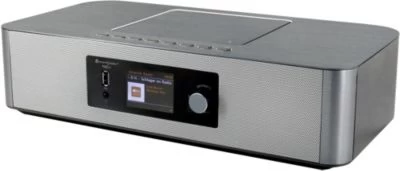 Soundmaster Stereo Musikcenter Mit Internet/DAB+/UKW-Radio, Netzwerk-Player Und App-Steuerung