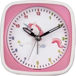 EUROTIME Kinder-Quarzwecker "Einhorn"