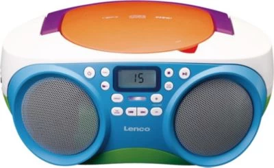 Lenco SCD-41 Kids - Boombox Kinder-CD-/MP3-Player Mit Radio, USB-Anschluss Und Kopfhöreranschluss – Bild 3