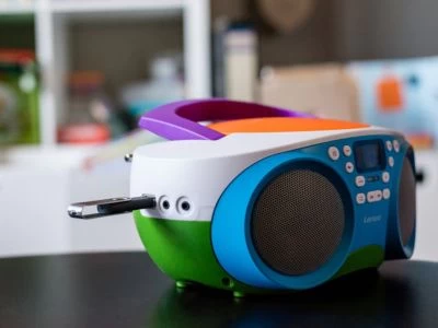 Lenco SCD-41 Kids - Boombox Kinder-CD-/MP3-Player Mit Radio, USB-Anschluss Und Kopfhöreranschluss – Bild 6