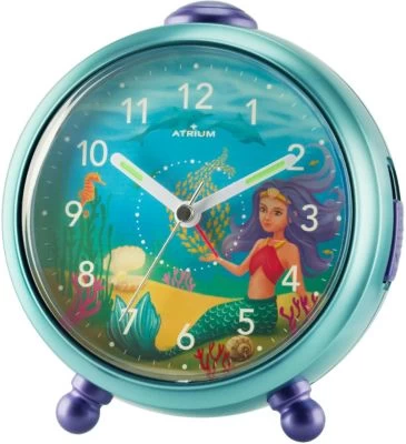 ATRIUM Kinder Wecker, Meerjungfrau