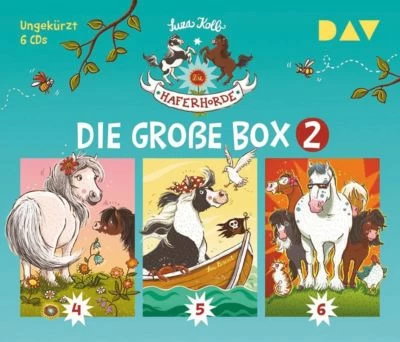 Die Haferhorde: Die Große Box 2 (Teil 4-6), 6 Audio-CDs