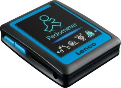 Lenco Podo-152 Blau - MP3-/MP4-Player Mit 4GB Speicher, Integriertem Akku, Schrittzähler Und Clip – Bild 4