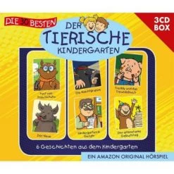 Universal CD DIE 30 BESTEN: Der Tierische Kindergarten (3 CD-BOX)