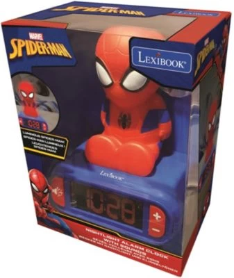 LEXIBOOK Digitaler Wecker Mit Nachtlicht Spiderman – Bild 3