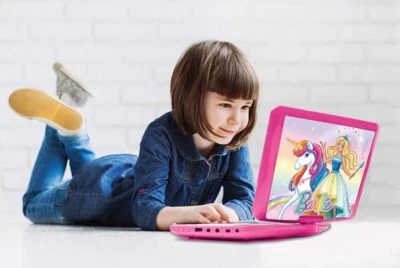 LEXIBOOK Barbie - Tragbarer DVD-Player – Bild 2