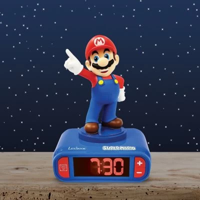 LEXIBOOK Digitaler Wecker Mit Nachtlicht Super Mario – Bild 2