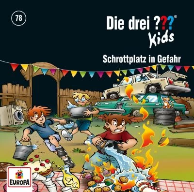 CD Die Drei ??? Kids 78 - Schrottplatz In Gefahr