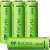 GP Batteries GP ReCyko+ 4-er Blister AA Mignon Akkus, Je 1300 MAh NIMH, 1,2 V (ready To Use/vorgeladen)
