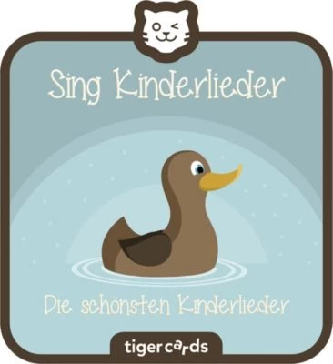 Tigerbox Tigercard - Sing Kinderlieder - Die Schönsten Kinderlieder