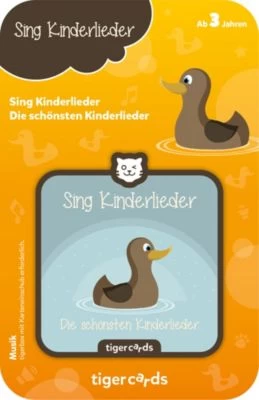 Tigerbox Tigercard - Sing Kinderlieder - Die Schönsten Kinderlieder – Bild 2