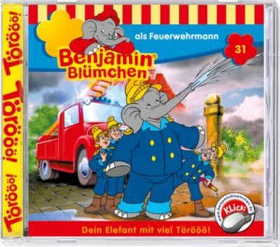 CD Benjamin BlĂŒmchen 31 - Als Feuerwehrmann