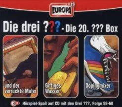 Die Drei Fragezeichen, Die 20. Box, Folge 58-60, 3 Audio-CDs