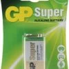 GP Batteries Batterien 1er Blister (9V, E-Block, 6LR 61, AM-6)