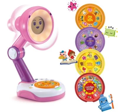 Vtech Funny Sunny, Die Interaktive Lampen-Freundin Pink – Bild 2
