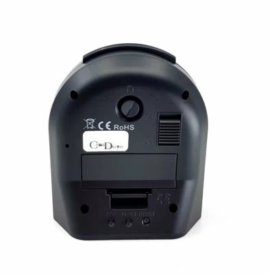 CreaDesign Kinder Funkwecker Personalisiert Mit Namen Eule Atom-/Funkuhr, 12-Stunden-Anzeigeformat, Schlummerfunktion, Nachtlicht, Geräuschlos/Ohne Ticken – Bild 6