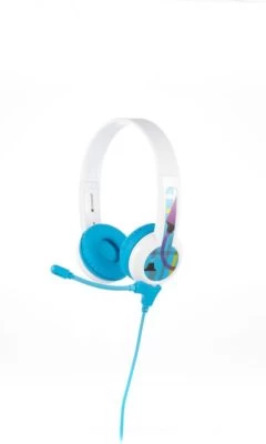 BuddyPhones® Kinder On-Ear Kopfhörer - BuddyPhones StudyBuddy, Blau