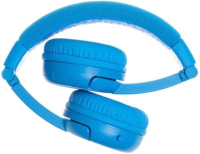 BuddyPhones® Kinder On-Ear Kopfhörer - BuddyPhones Play+, Blau – Bild 4