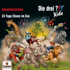 Die Drei DREI FRAGEZEICHEN Kids - Adventskalender 24 Tage Chaos Im Zoo
