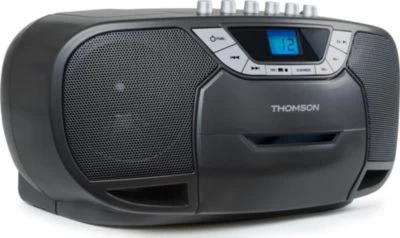 Thomson CD-Radio RK102CD Mit Kassettenrekorder, Grau â Bild 2