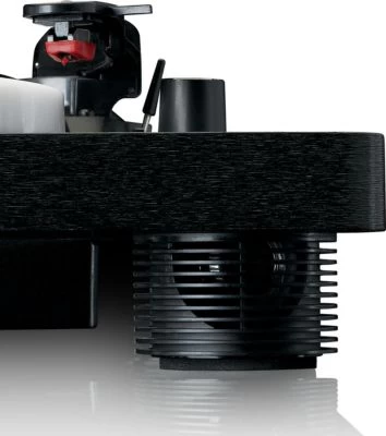 Lenco Plattenspieler Mit 2 Integrierten Lautsprechern LS-50LED BK – Bild 3