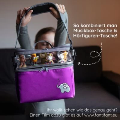 Fantifant Hörfiguren-Tasche Mit Magnetboden – Bild 4