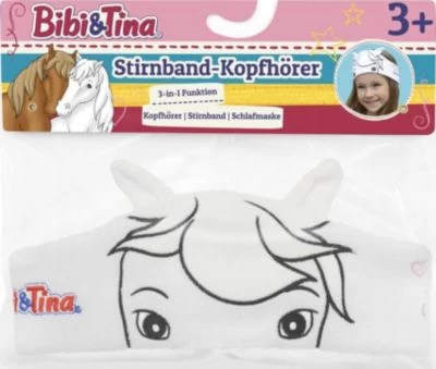 Technaxx Bibi Und Tina Stirnband Mit Kopfhörer Sabrina – Bild 3