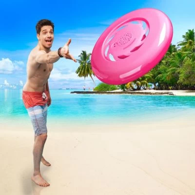Frisbee Mit Eingebautem Bluetooth-Lautsprecher, AFB-100PK – Bild 6