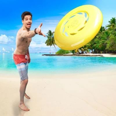 Frisbee Mit Eingebautem Bluetooth-Lautsprecher, AFB-100YE – Bild 6