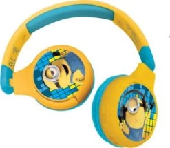 LEXIBOOK Minions-Kopfhörer 2-in-1 Bluetooth Und Kabelgebunden Mit Mikrofon