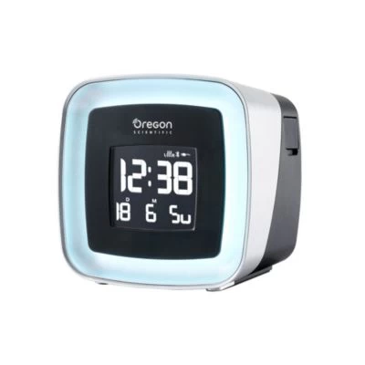 Oregon Scientific Senses Aroma Lichtwecker Diffusor Ă–l Duftlampe Mit Aroma Kapseln Und Bunter LED Beleuchtung