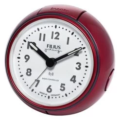 Filius Funkwecker Rot-Metallic Radiowecker