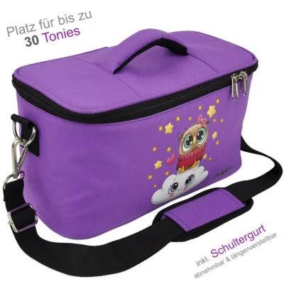 PUNALU Tasche Für Toniebox, Platz Für 30 Tonies, Ladegerät Und Kopfhörer Toniebox Tasche Mit Motiv – Bild 2