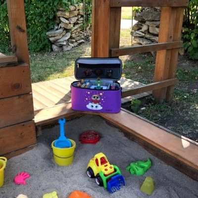 PUNALU Tasche Für Toniebox, Platz Für 30 Tonies, Ladegerät Und Kopfhörer Toniebox Tasche Mit Motiv – Bild 6