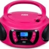 Bigben Tragbares CD/Radio CD62 USB/BT [pink]