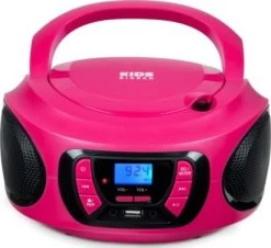 Bigben Tragbares CD/Radio CD62 USB/BT [pink]