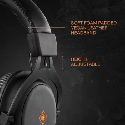 Deltaco Gamer Headset Over Ear Kopfhörer LED Mikro 3,5mm + USB – Bild 6