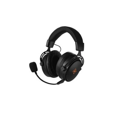 Deltaco DH410 Kabelloses Gaming Headset Kopfhörer (verstellbar, 3,5-mm-Kabel)