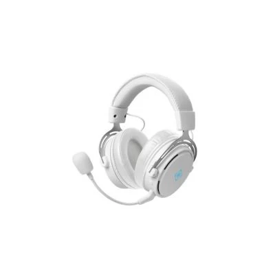 Deltaco WHITE LINE Kabelloses Gaming Headset Kopfhörer 3,5mm-Kabel