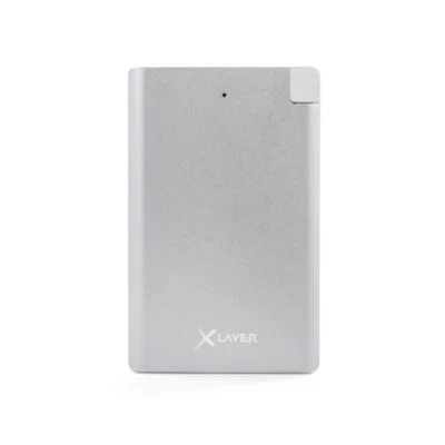 Xlayer POWERBANKS Powerbank Pocket PRO Polymer Aluminium 2500mAh Smartphones/Tablets