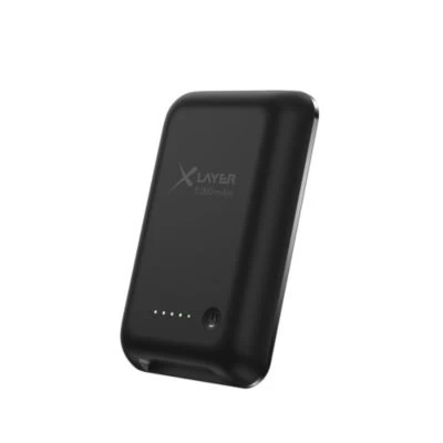 Xlayer WIRELESS Powerbank MagSafe 5000 MAh PD 20W Schnelles Aufladen USB-C Magnetisch – Bild 4