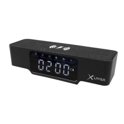 Xlayer WIRELESS Ladegerät Wireless Charging Alarm Clock Smartphones/Tablets