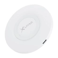 Xlayer WIRELESS LadegerÀt Wireless Charging Pad Basic 10W Qi-zertifiziert White