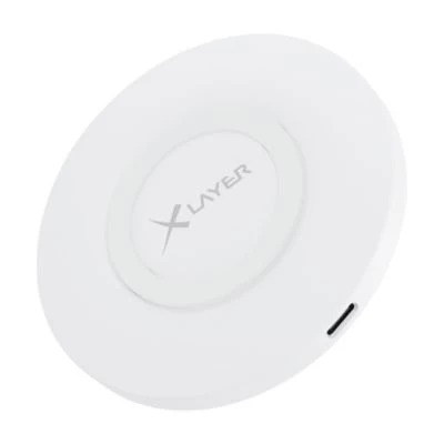 Xlayer WIRELESS LadegerÀt Wireless Charging Pad Basic 10W Qi-zertifiziert White