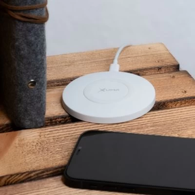 Xlayer WIRELESS LadegerĂ€t Wireless Charging Pad Basic 10W Qi-zertifiziert White â Bild 6
