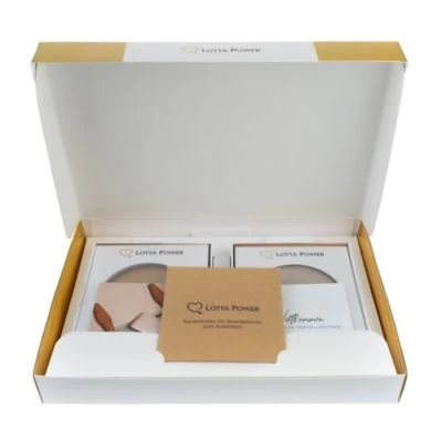 Lotta Power POWERBANKS Geschenke-Box Gold SPECIAL EDITION – Bild 2