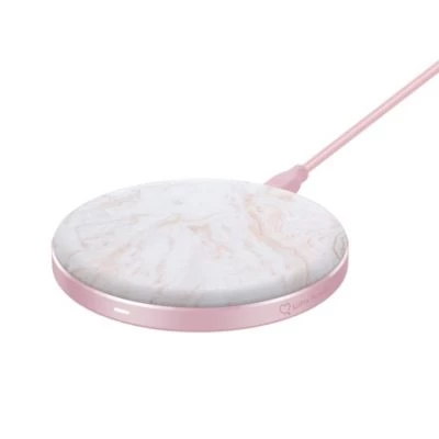 Lotta Power WIRELESS LadegerÀt Wireless Pad Single 15W Qi-zertifiziert Marmor