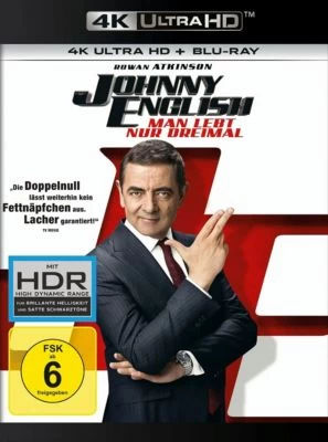 Johnny English - Man Lebt Nur Dreimal (4K Ultra HD + Blu-ray)